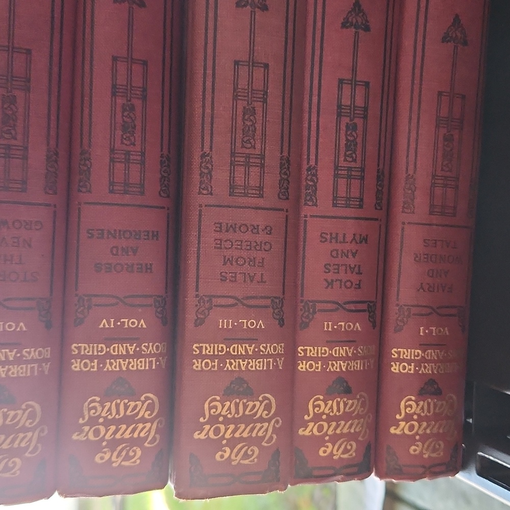 VINTAGE Set of Nine The junior classics